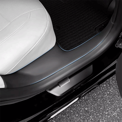 TAPTES® Door Threshold Protector for 2024 2025 Tesla Model 3 Highland Pedal Protective Pad