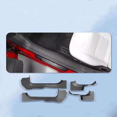 TAPTES® Door Threshold Protector for 2024 2025 Tesla Model 3 Highland Pedal Protective Pad