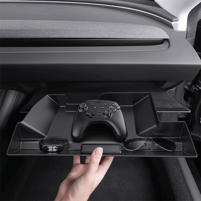 TAPTES® Drawer Glove Box Storage Box for Tesla Model 3 Highland 2024-2025