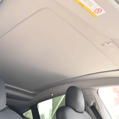 TAPTES® Electric Smart Roof Retractable Sunshades for Tesla Model Y