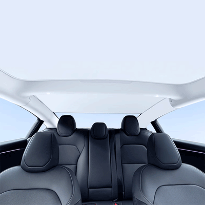 TAPTES® Foldable Roof Sunshade for Tesla Model 3 Highland 2024