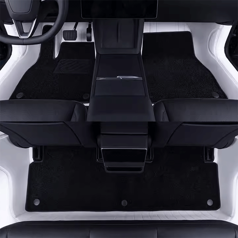 TAPTES® Fully Covered Premium Leather Floor Mats for Tesla Model 3 Highland 2024