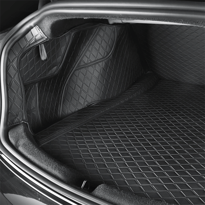 TAPTES® Fully Covered Premium Leather Rear Trunk Mat for Tesla Model 3 Highland 2024-2025