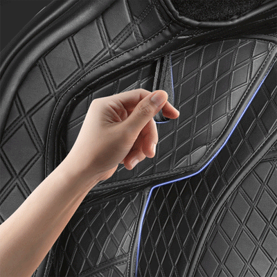 TAPTES® Fully Covered Premium Leather Rear Trunk Mat for Tesla Model 3 Highland 2024-2025