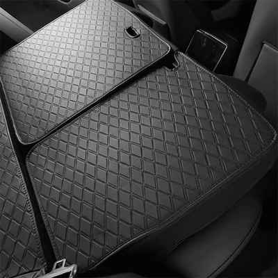 TAPTES® Fully Covered Premium Leather Rear Trunk Mat for Tesla Model 3 Highland 2023 2024
