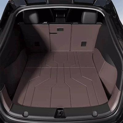 TAPTES® Fully Surrounded Premium Leather Trunk Mat for Tesla Model Y 2020-2025