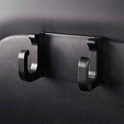 TAPTES® Hidden Seat Back Folding Hooks for Tesla Model Y Model 3 2018-2023 2024, Set of 2