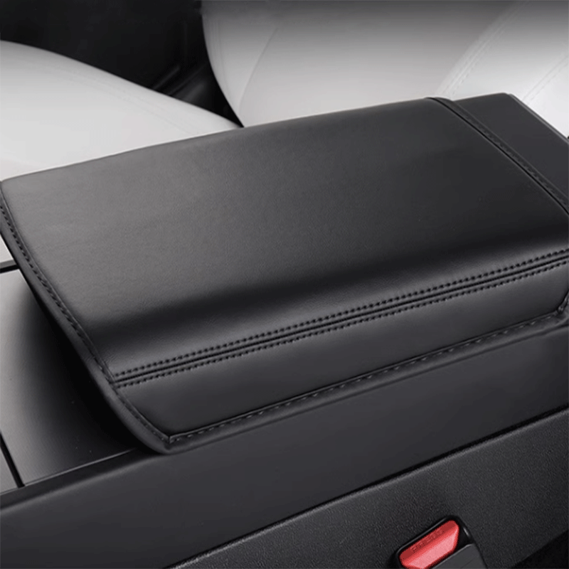 TAPTES® Leather Center Armrest Cover for 2024-2025 Tesla Model 3 Highland/2025 New Tesla Model Y Juniper