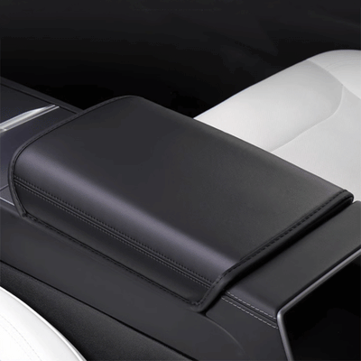 TAPTES® Leather Center Armrest Cover for 2024-2025 Tesla Model 3 Highland/2025 New Tesla Model Y Juniper