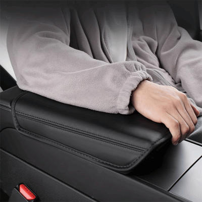 TAPTES® Leather Center Armrest Cover for 2024-2025 Tesla Model 3 Highland/2025 New Tesla Model Y Juniper