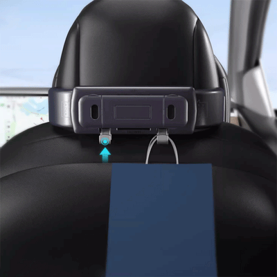 TAPTES® Multifunctional Adjustable Mechanical Seat Headrest With Mobile Phone Holder for Tesla Model 3/Y 2018-2023 2024