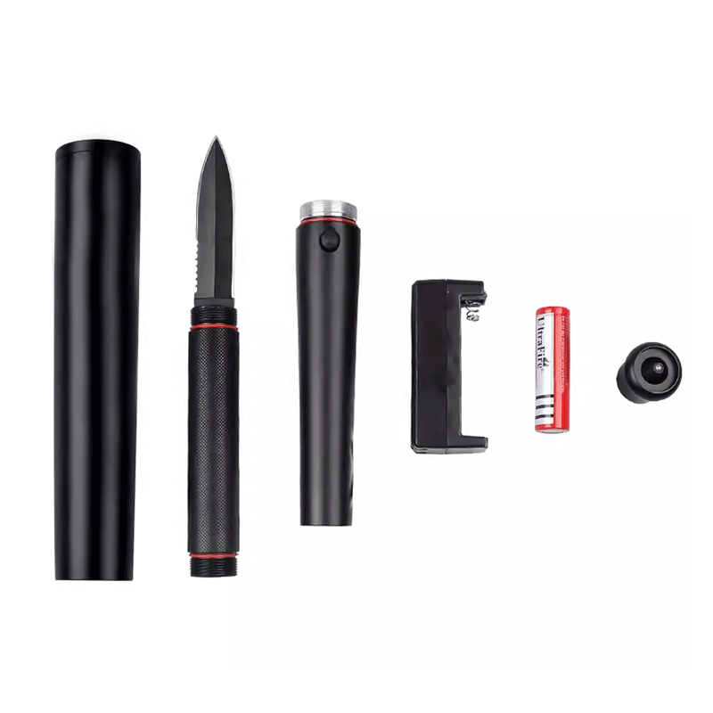 Tesla Flashlight TAPTES® Multifunctional Anti-Riot Flashlight Emergency Self-Defense St ...