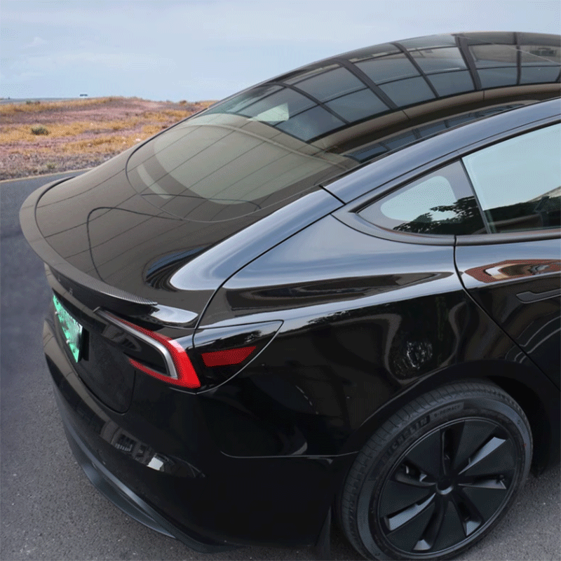 TAPTES® Performance Rear Trunk Spoiler for Tesla Model 3 Highland 2024-2025