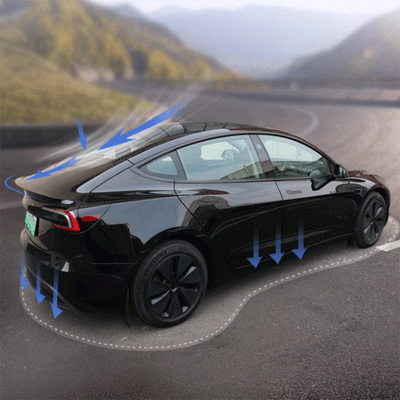 TAPTES® Performance Rear Trunk Spoiler for Tesla Model 3 Highland 2024-2025