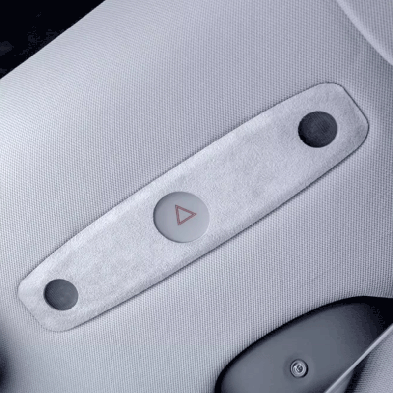 TAPTES® Alcantara Reading Light Decorative Protective Cover for Tesla Model 3 Highland 2024-2025