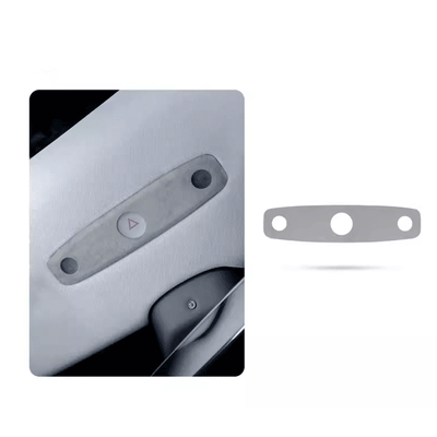TAPTES® Alcantara Reading Light Decorative Protective Cover for Tesla Model 3 Highland 2024-2025