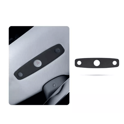 TAPTES® Alcantara Reading Light Decorative Protective Cover for Tesla Model 3 Highland 2024-2025