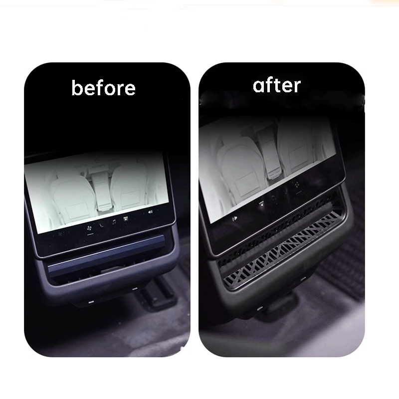 TAPTES® Rear Air Conditioner Air Outlet Protective Cover for Tesla Model 3 Highland 2024-2025