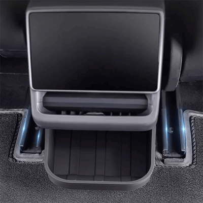 TAPTES® Rear Row Storage Box for Tesla Model 3 Highland 2024-2025