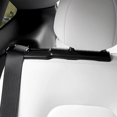TAPTES® Rear Seat Belt Fixing Holder Limiter with Hook for Tesla Model Y 2022-2025, Set of 2