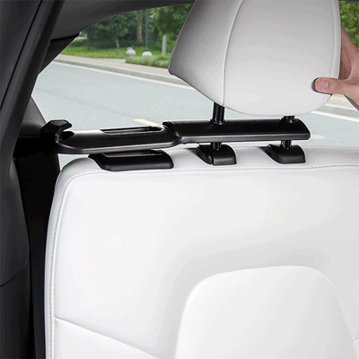 TAPTES® Rear Seat Belt Fixing Holder Limiter with Hook for Tesla Model Y 2022-2025, Set of 2