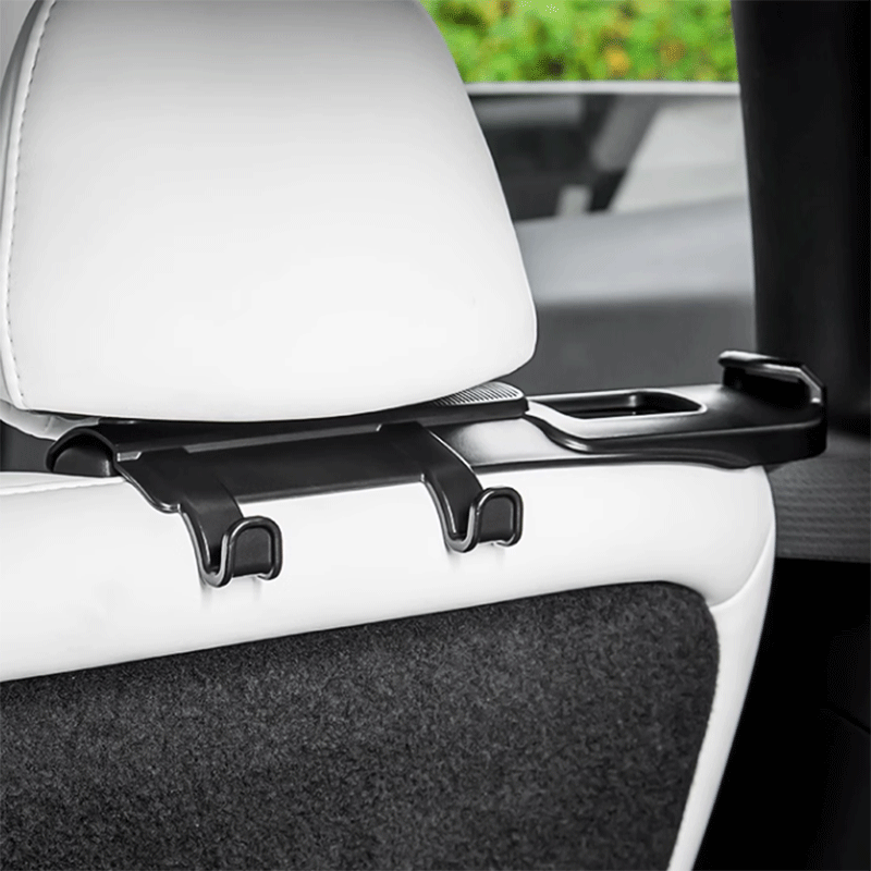 TAPTES® Rear Seat Belt Fixing Holder Limiter with Hook for Tesla Model Y 2022-2025, Set of 2