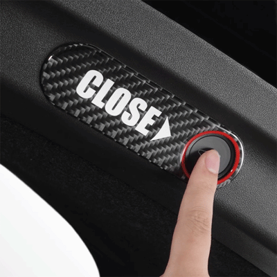 TAPTES® Rear Trunk Button Switch Reminder Sticker Cover for Tesla Model Y Model 3 2019-2025