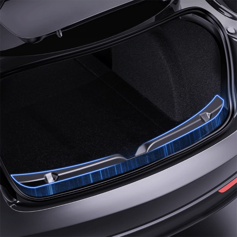 TAPTES® Rear Trunk Full Surround Bumper Guard Protector for Tesla Model 3 Highland 2024-2025, Set of 4