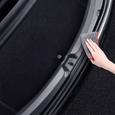TAPTES® Rear Trunk Full Surround Bumper Guard Protector for Tesla Model 3 Highland 2024-2025, Set of 4