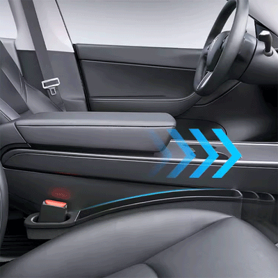 TAPTES® Seat Gap Storage Organizer Filler Box for Tesla Model Y Model 3