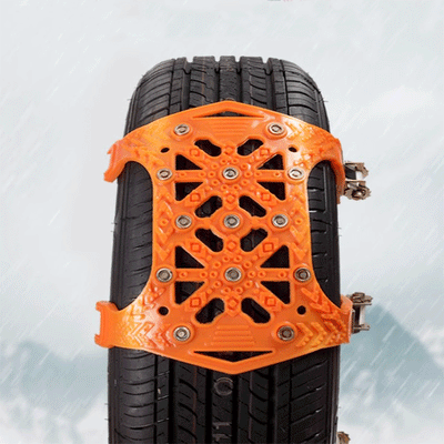 TAPTES® Snow Chains for Tesla Model S 3 X Y Cybertruck 2018-2025 (Set of 2)