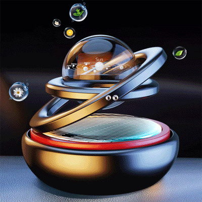 TAPTES® Solar Suspended Car Aromatherapy for Tesla Model S/3/X/Y/Cybertruck/Model 3 Highland/Model Y Juniper