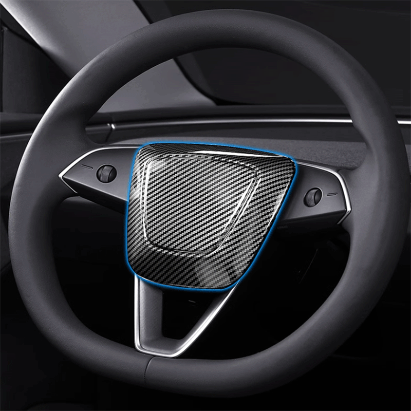 TAPTES® Steering Wheel Horn Cover for Tesla Model 3 Highland 2024