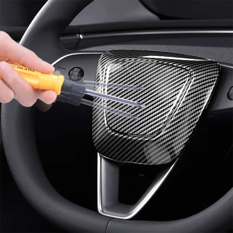 TAPTES® Steering Wheel Horn Cover for Tesla Model 3 Highland 2024 2025