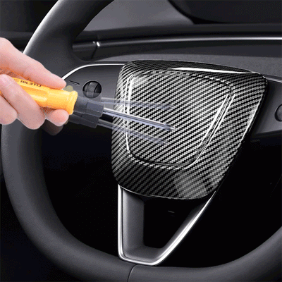 TAPTES® Steering Wheel Horn Cover for Tesla Model 3 Highland 2024 2025