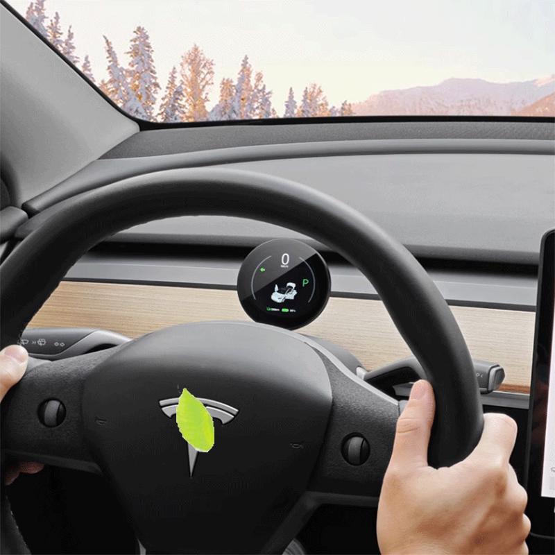 TAPTES® Steering Wheel Magnetic Heads-Up Display for Tesla Model 3 2018-2023 /Model Y 2021-2025