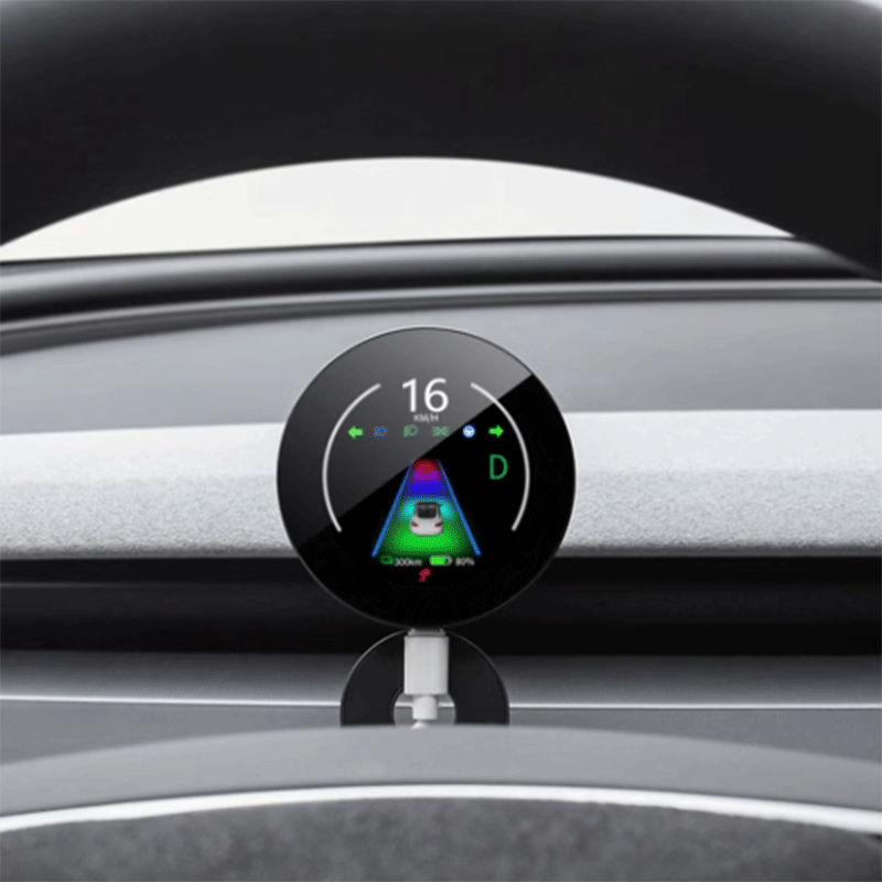 TAPTES® Steering Wheel Magnetic Heads-Up Display for Tesla Model 3 2018-2023 /Model Y 2021-2025