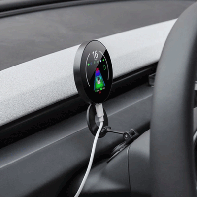 TAPTES® Steering Wheel Magnetic Heads-Up Display for Tesla Model 3 2018-2023 /Model Y 2021-2025