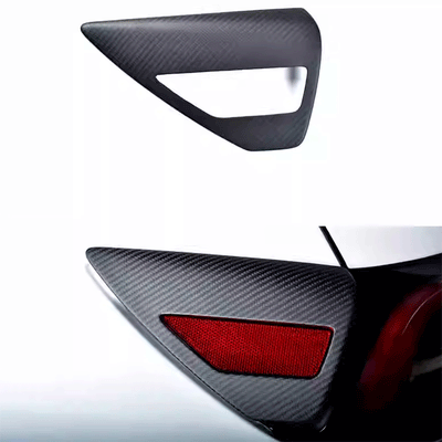 TAPTES® Tail Light Side Charging Port Decorative Covers for Model 3/Y, Set of 2
