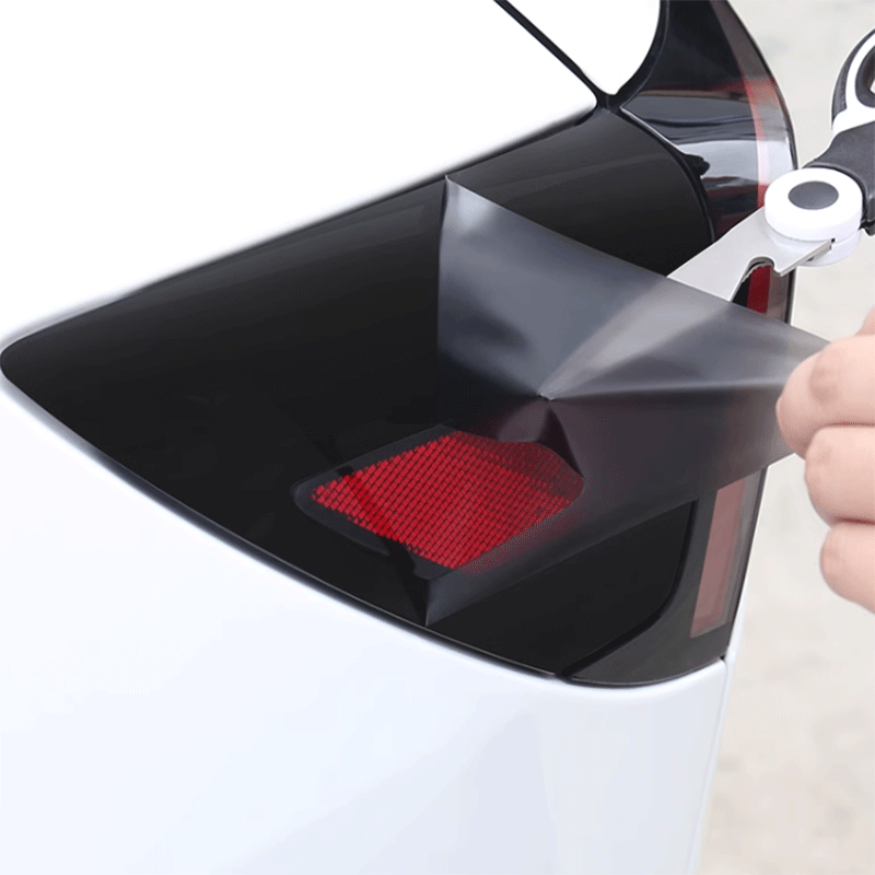 TAPTES® Tail Light Side Charging Port Protective Film for Tesla Model 3 2021-2024/Model Y 2021-2025,, Set of 2