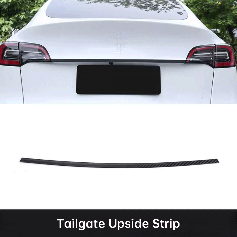 TAPTES® Tailgate Decorative Strip Kit for Tesla Model Y 2020-2025, Rear Trunk Trim Strip