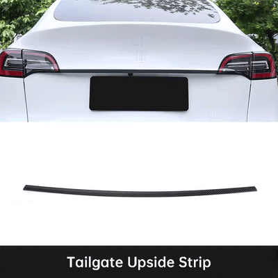 TAPTES® Tailgate Decorative Strip Kit for Tesla Model Y 2020-2025, Rear Trunk Trim Strip