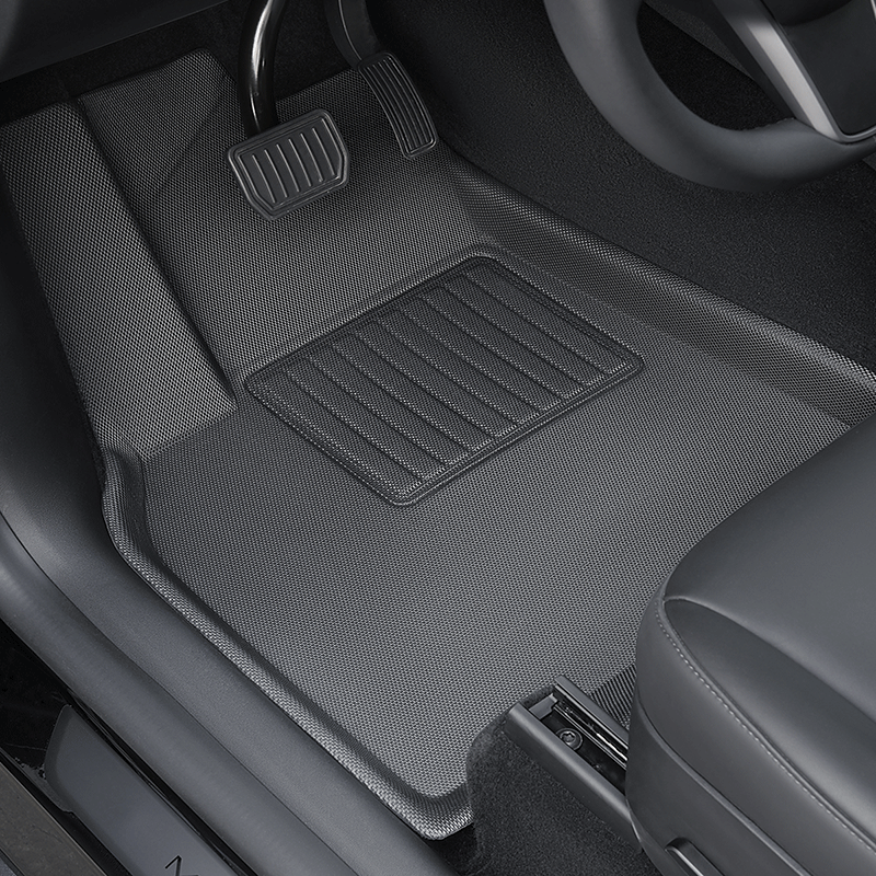 TAPTES Floor Mats Full Set Tesla Model Y 2021-2023 XPE 5 seater All Weather  6PC