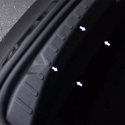 TAPTES® Rear Trunk Bumper Guard Protector for Tesla Model 3 Highland 2024-2025