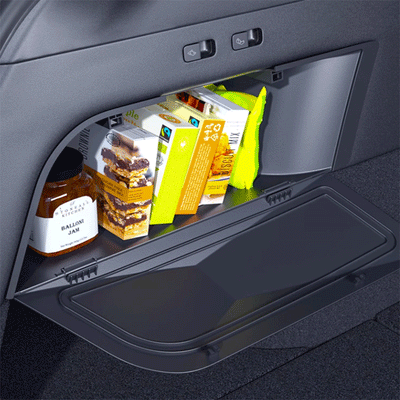 TAPTES® Trunk Side Suspended Storage Box for Tesla Model Y 2020-2025