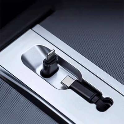 TAPTES® USB Hub Central Control Expansion Dock for Tesla Model 3 Highland 2023 2024