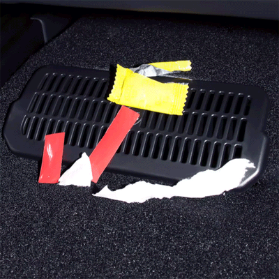 TAPTES® Under Seat Air Outlet Protection Cover for Tesla Model 3 Highland 2024-2025, Set of 2
