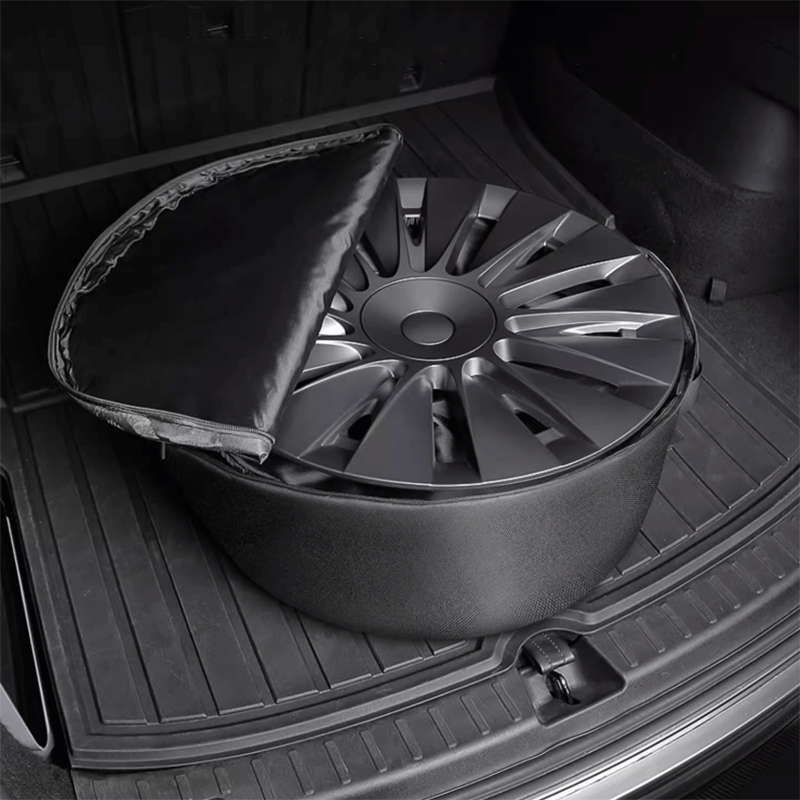 TAPTES® Wheel Cover Storage Organizer for Tesla Model 3/Y 18''/19''  Hub Cover