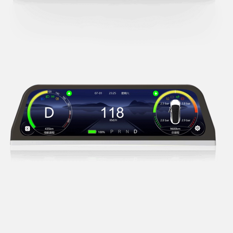 Tesla Model 3/Y HD Digital Dashboard Display with Wireless CarPlay & A