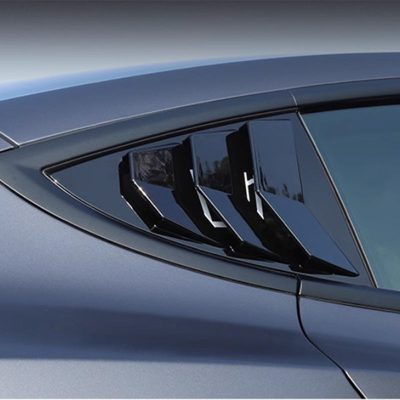 TAPTES® Car Rear Window Triangle Shutter Cover for Tesla Model 3 Highl ...